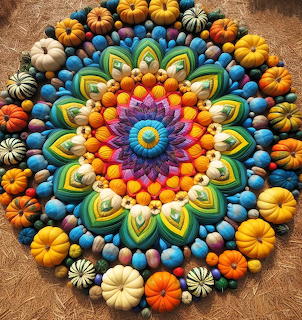 Pumpkin Mandala Art
