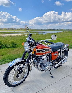 Honda 750 Four Motorcycle