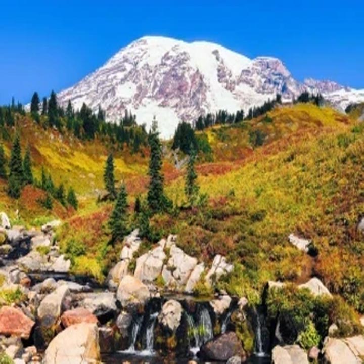 Snow Covered Mountain