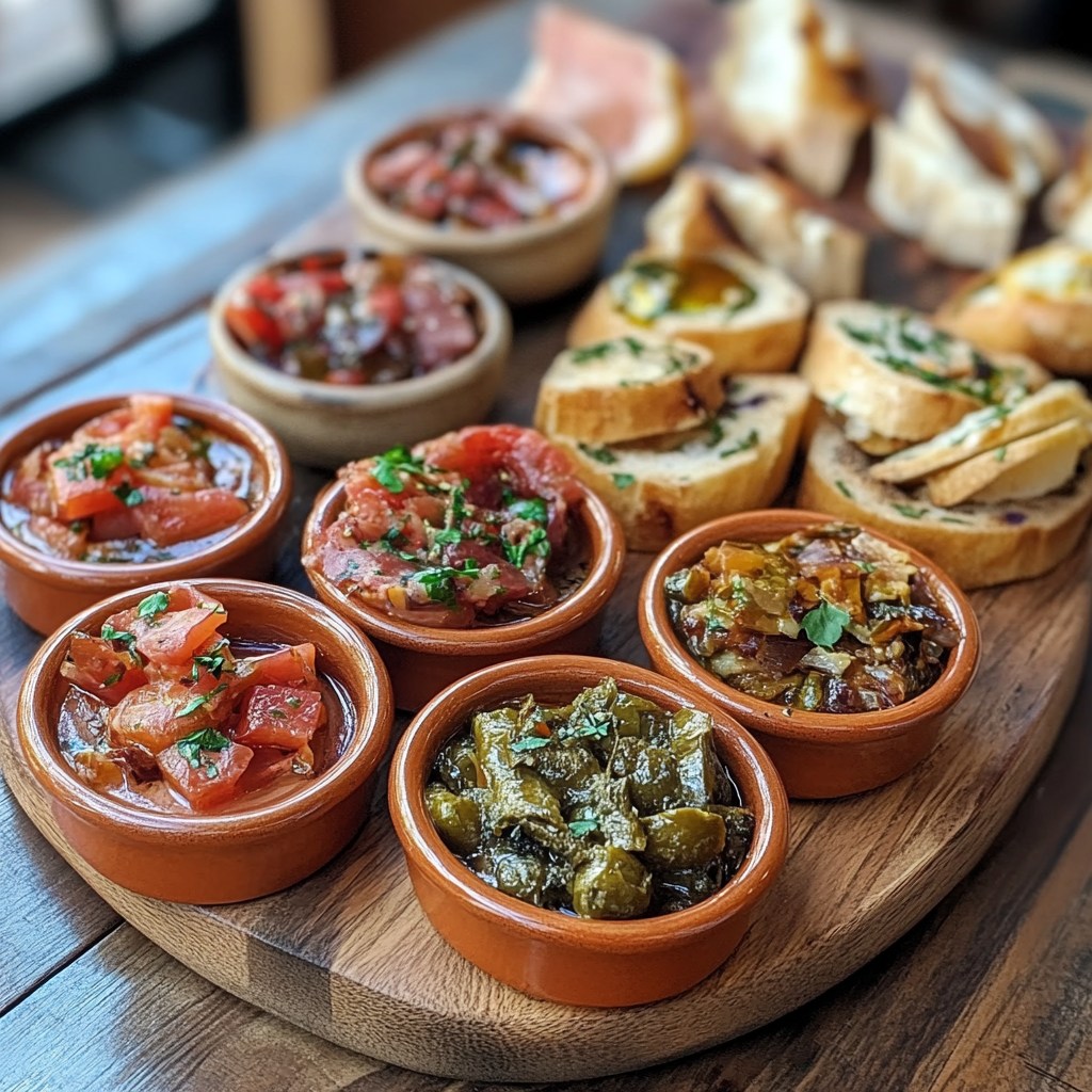 Tapas in Small Bowls
