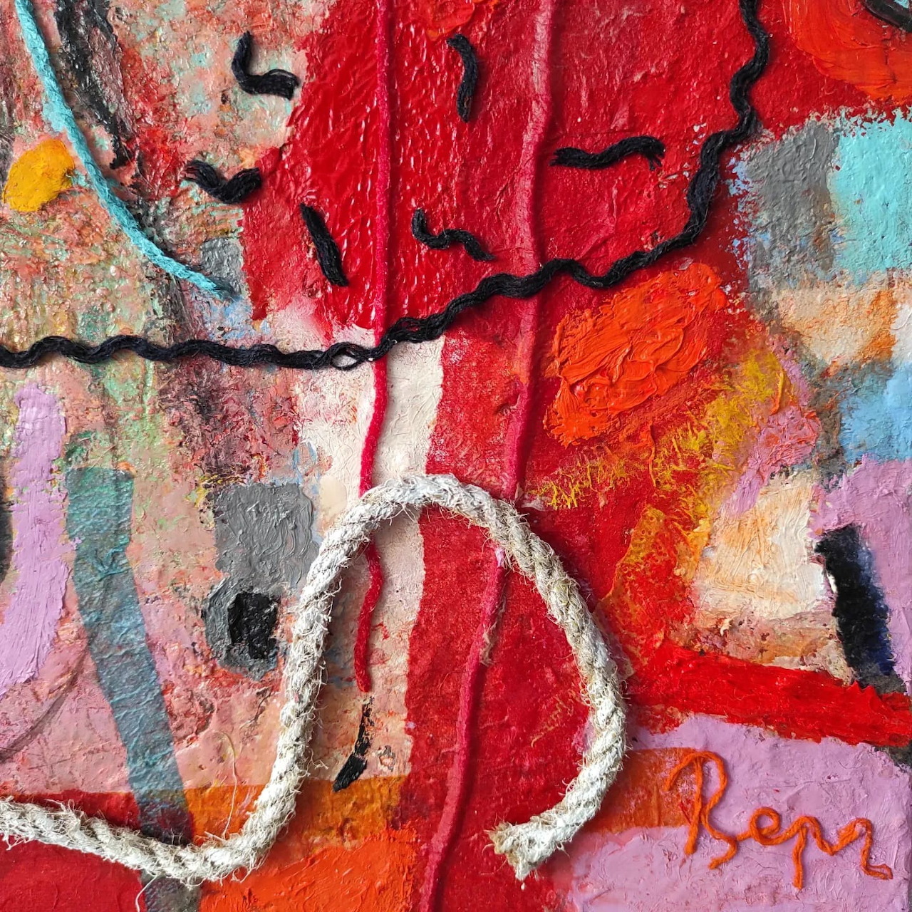 Abstract Expressionist Painting