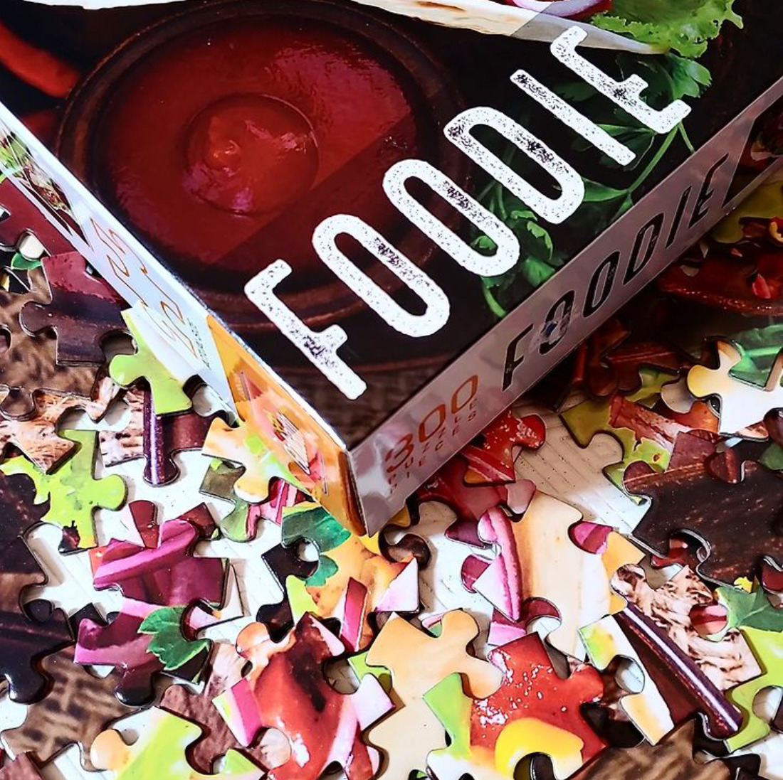 Foodie Puzzle Pieces