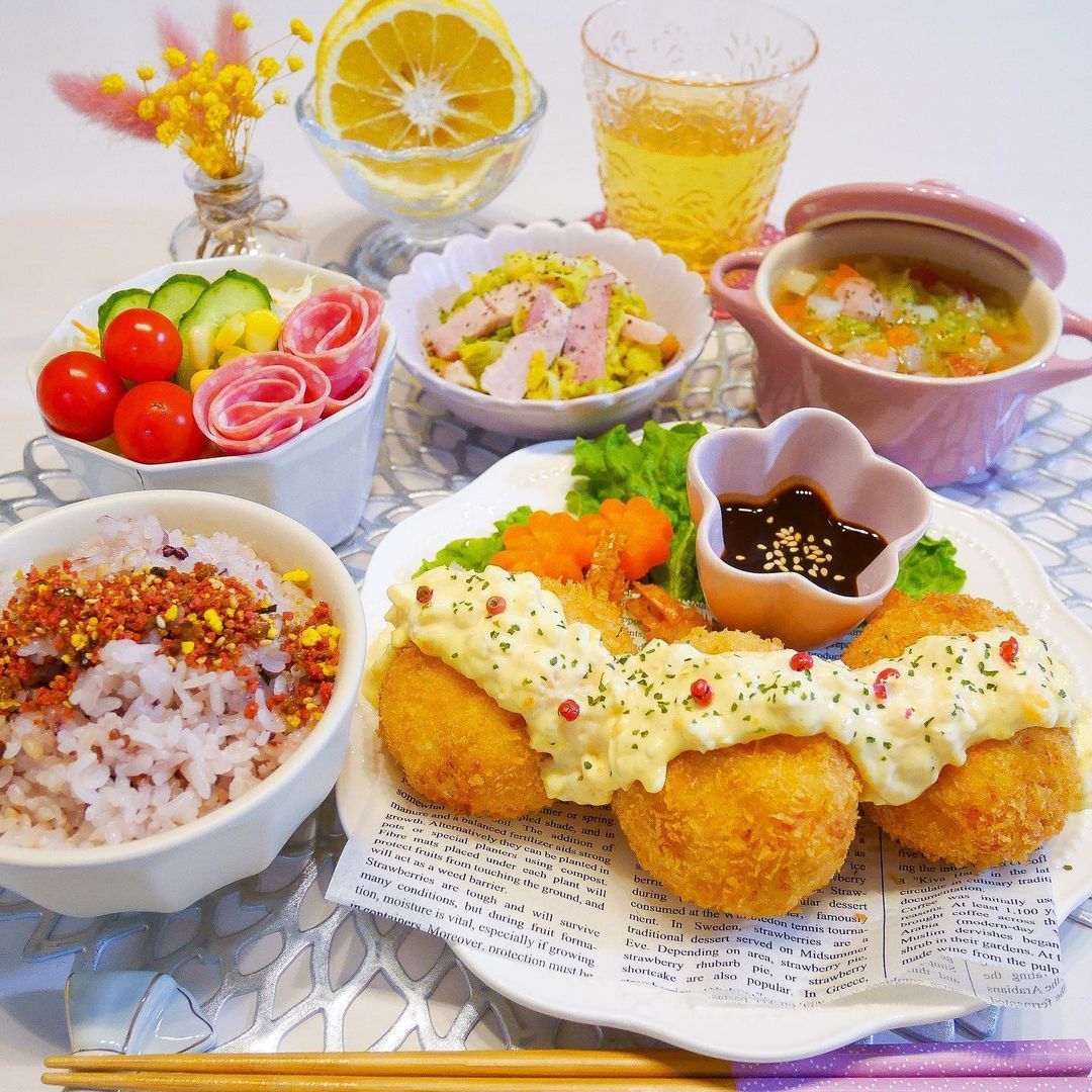 Japanese Breakfast Spread