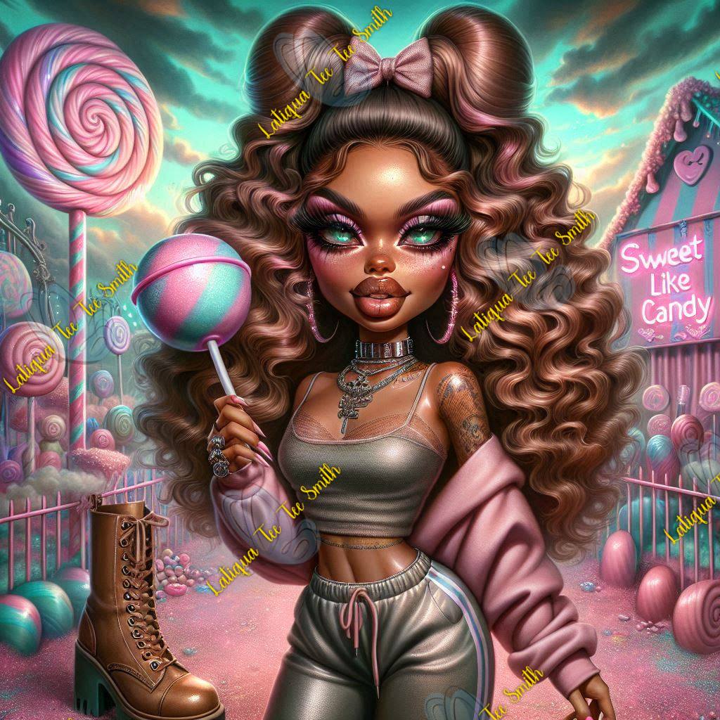 Candyland Lollipop Girl