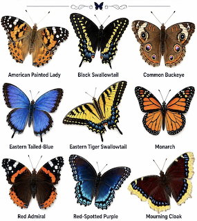 Butterfly Species Chart