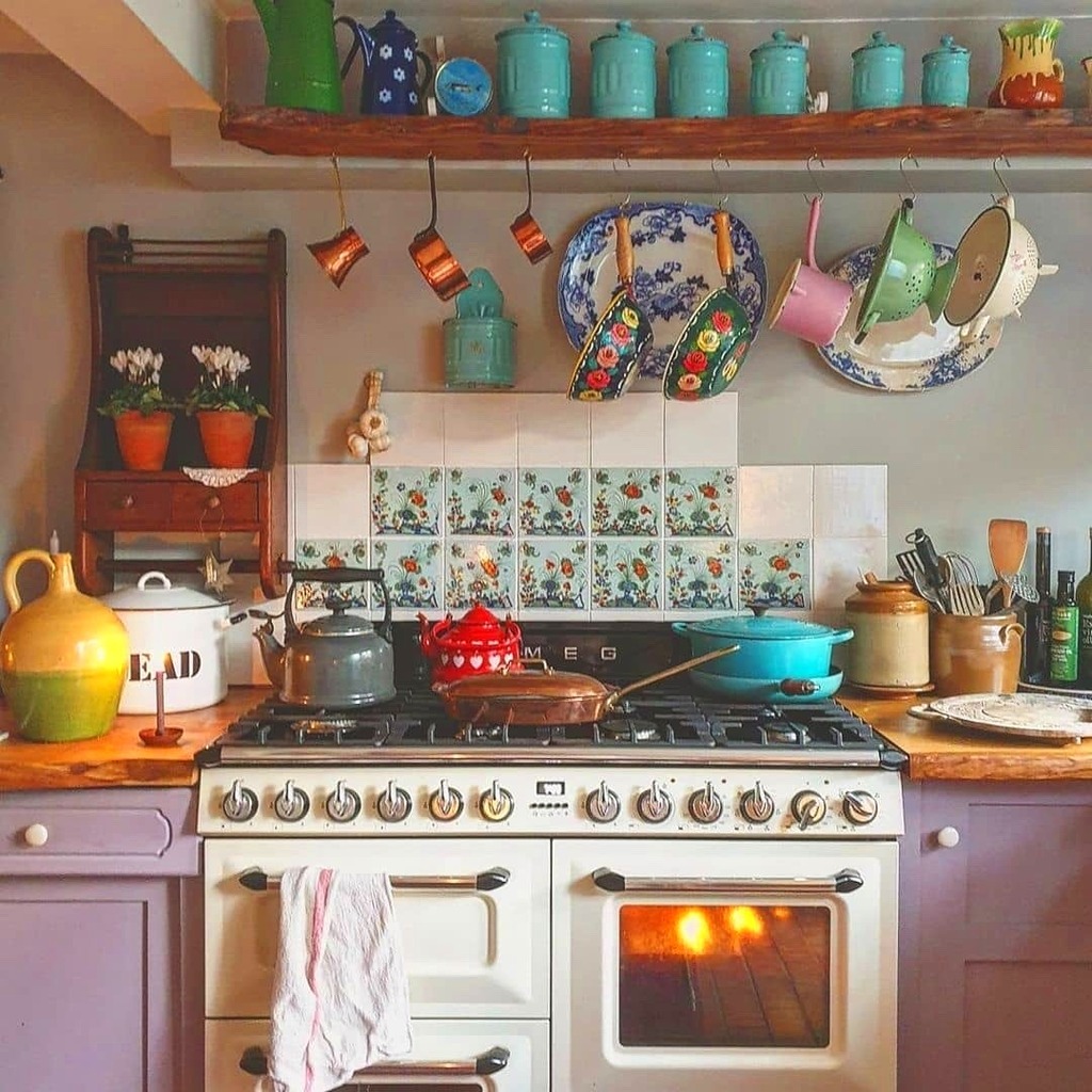 Vintage Kitchen Interior