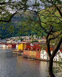 Norwegian Waterfront Village