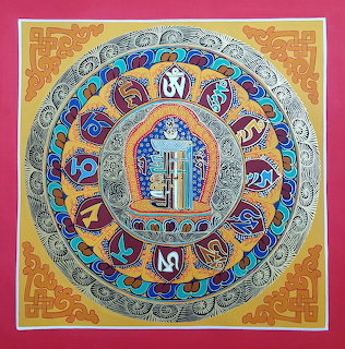 Buddhist Mandala Thangka Art