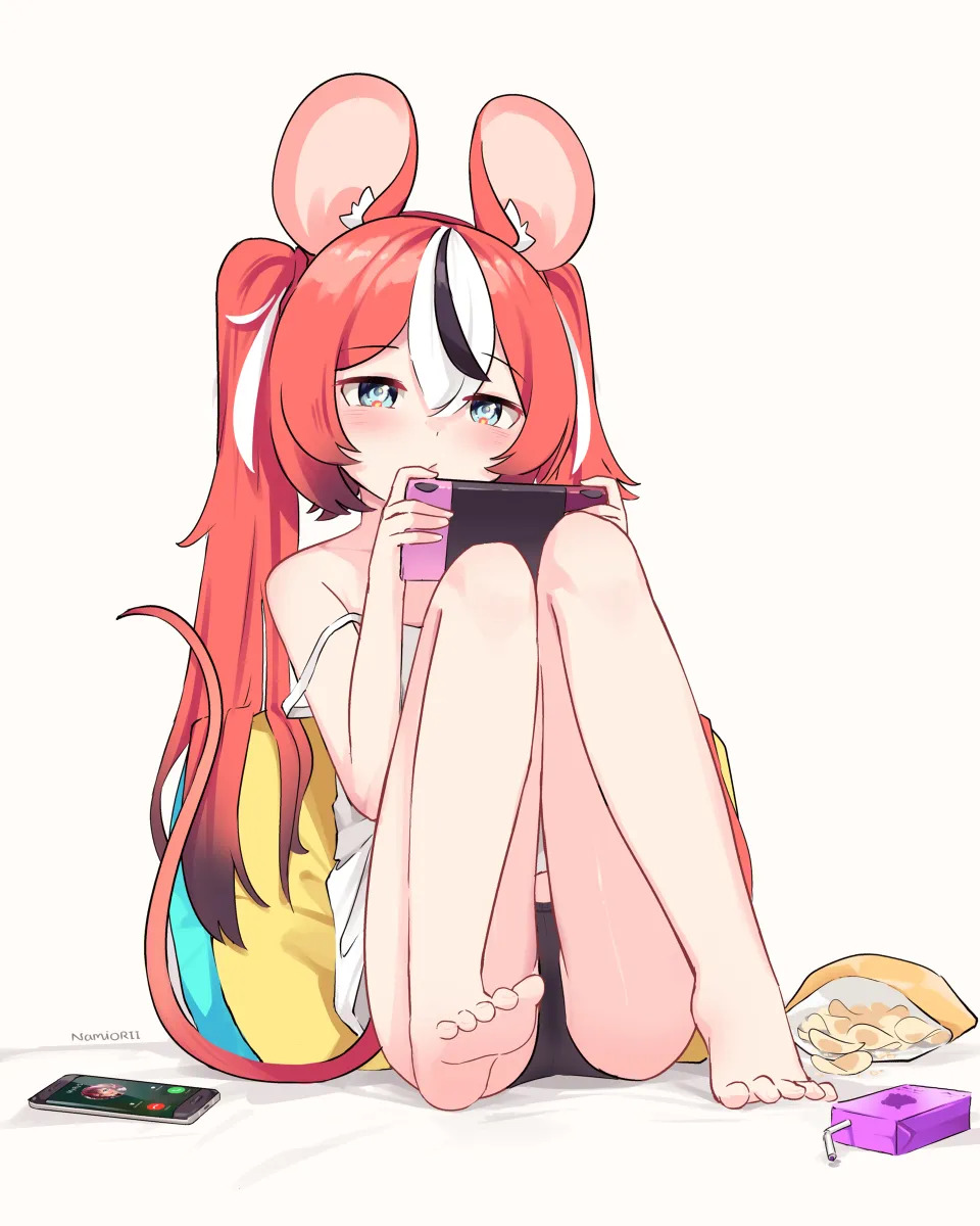Hololive VTuber Anime Girl