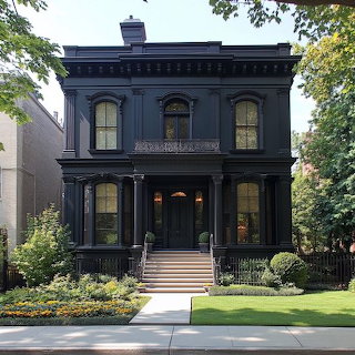 Victorian House Black