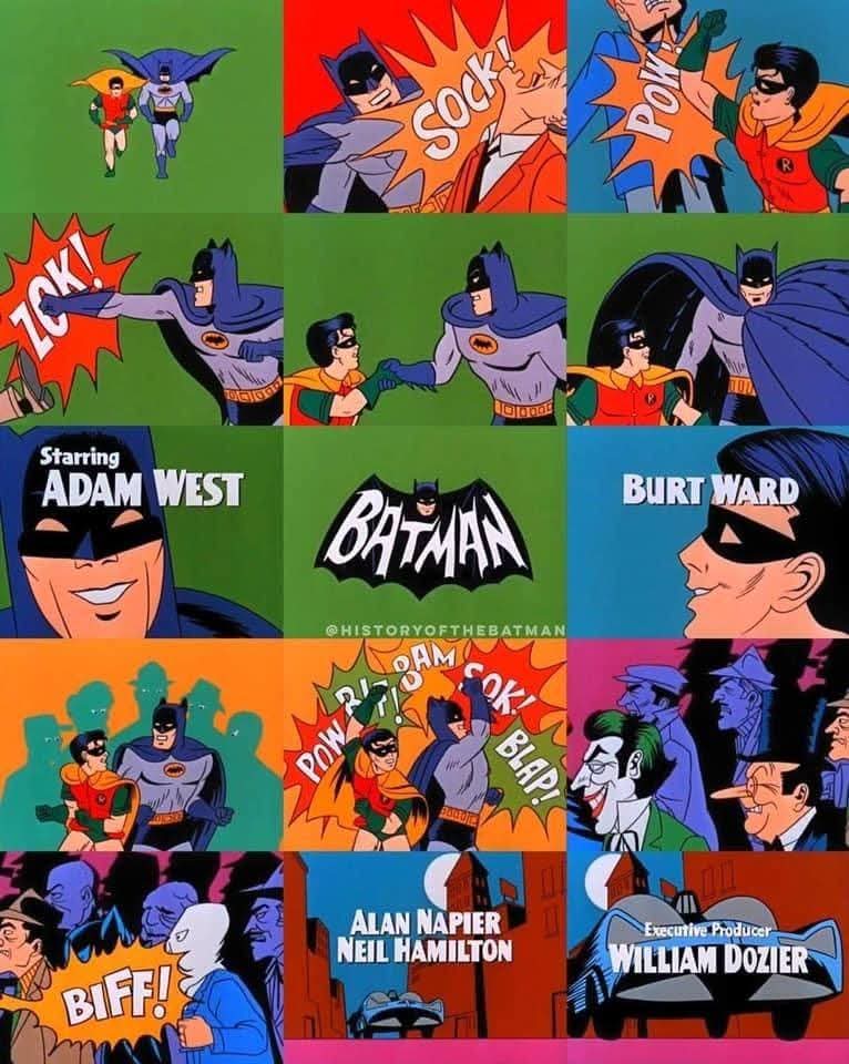 Batman TV Show Collage