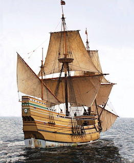 Mayflower II Sailing Ship