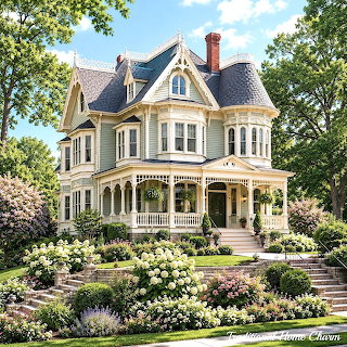 Victorian House with Garden