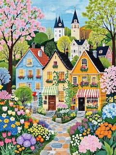 Spring Village Flower Gardens