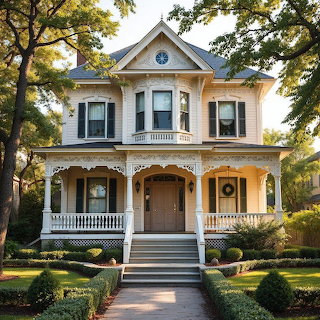 Victorian House with Wraparound Porch