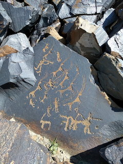 Ancient Petroglyphs Saimaluu Tash