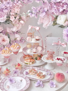 Pink Afternoon Tea