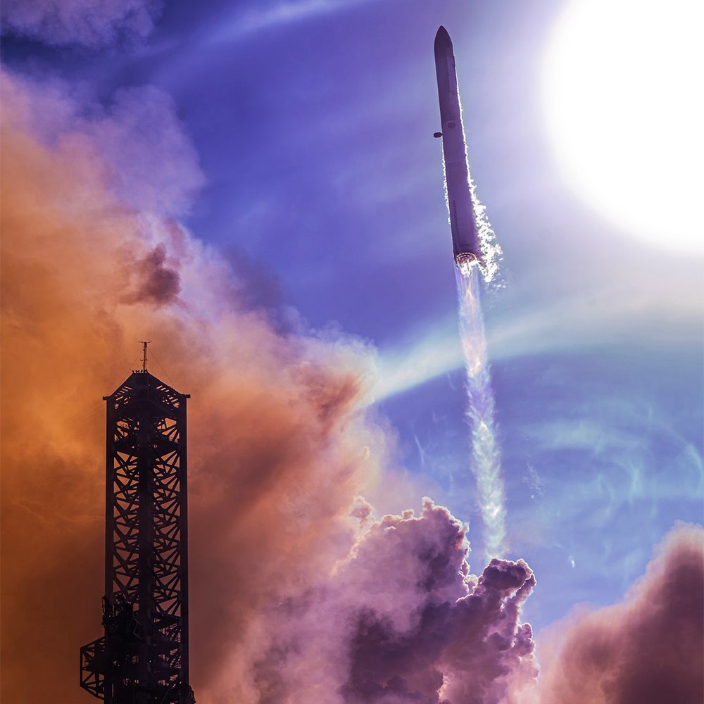 Rocket Launch into Space