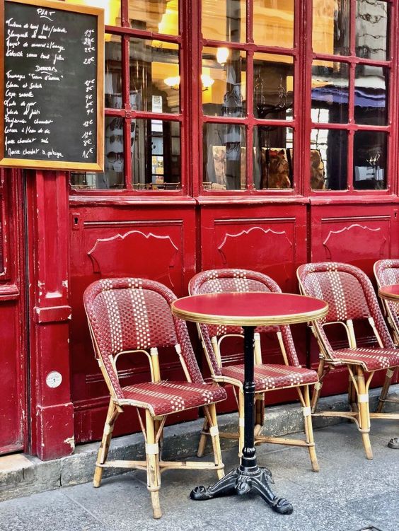 Paris Cafe Terrace