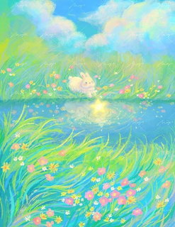 Bunny In A Field
