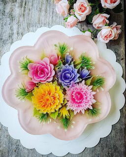 Floral Jelly Cake