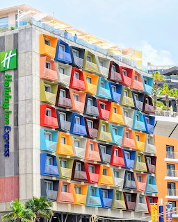 Colorful Hotel Facade
