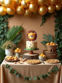 Safari Lion Birthday Party