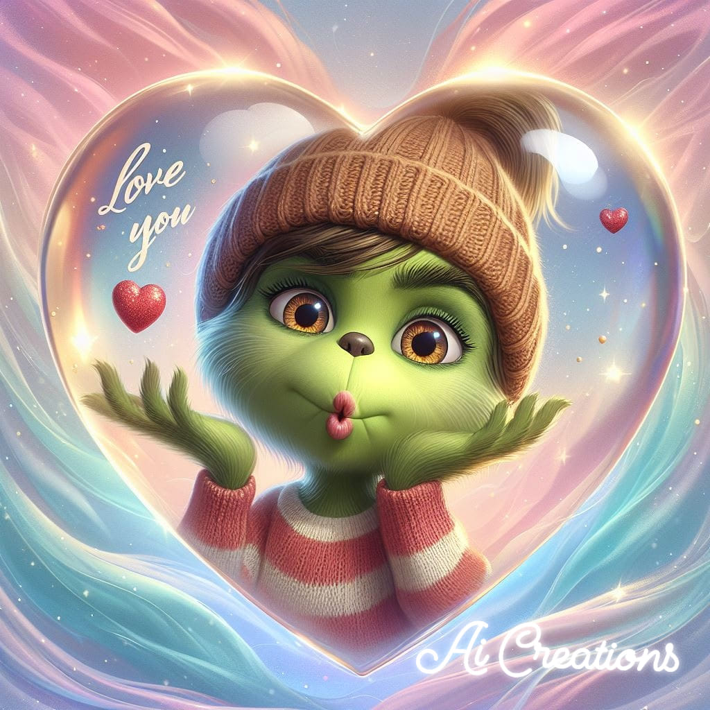 Cute Green Cartoon
