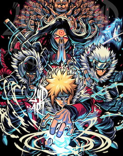 Naruto Hokages Fan Art