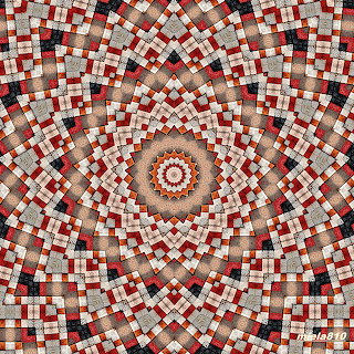 Geometric Mosaic Mandala