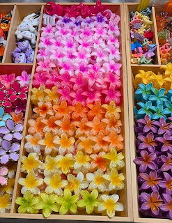 Colorful Flower Hair Clips