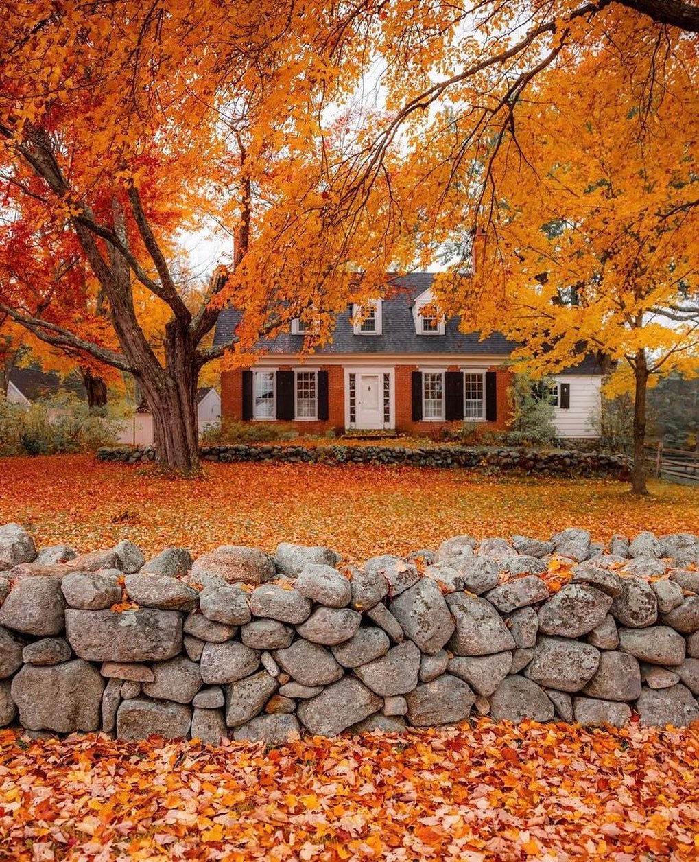 Autumn Country House