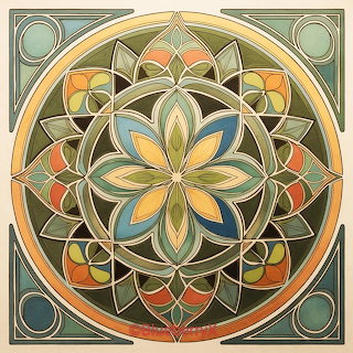 Floral Mandala Art