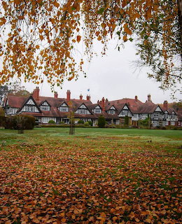 Dambusters Tudor Houses Autumn