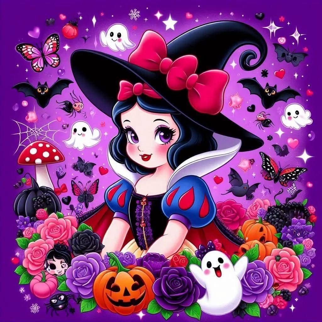 Halloween Snow White Chibi