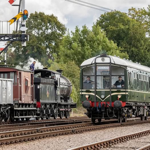Vintage Steam and Diesel Trains