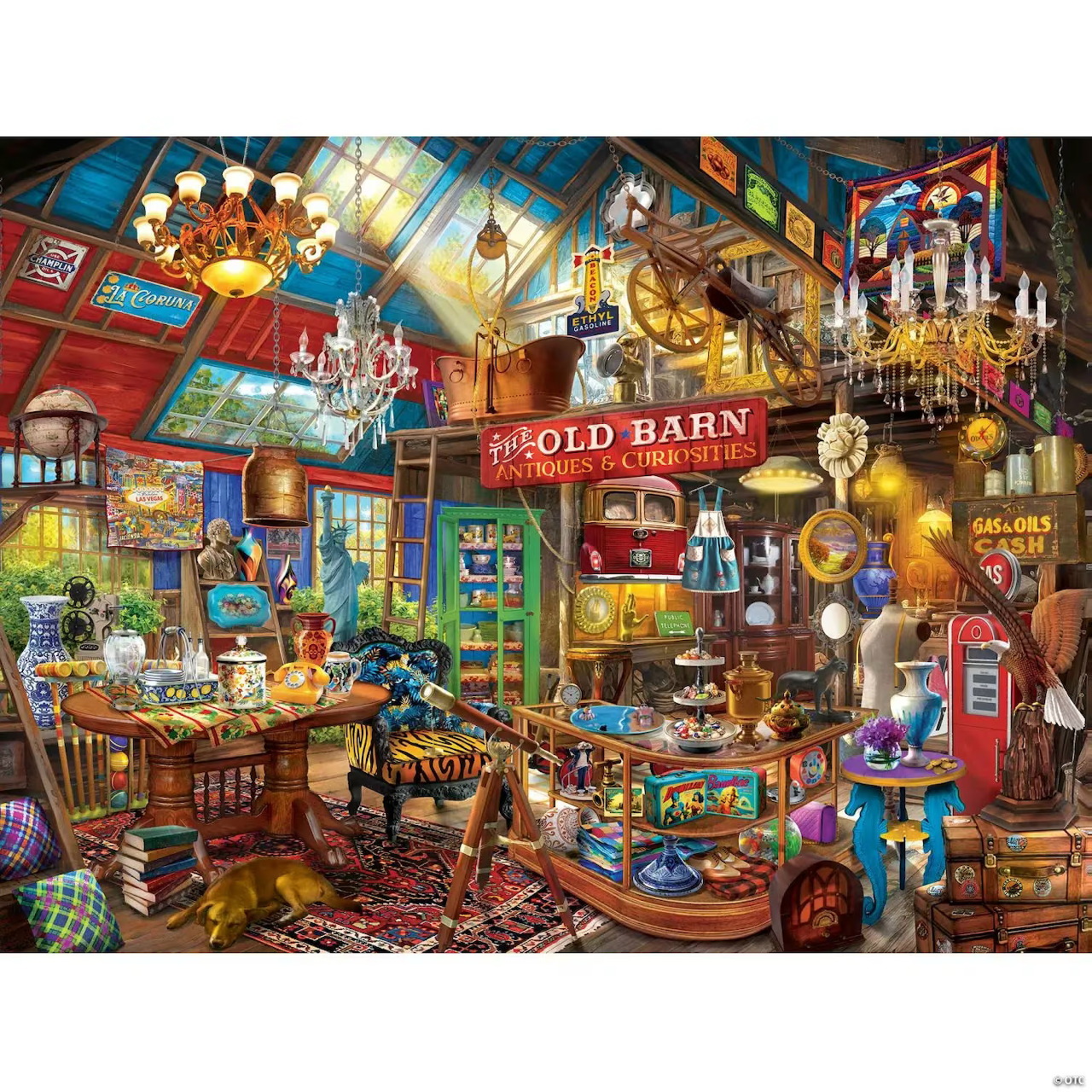 Shopkeepers Barn Interior
