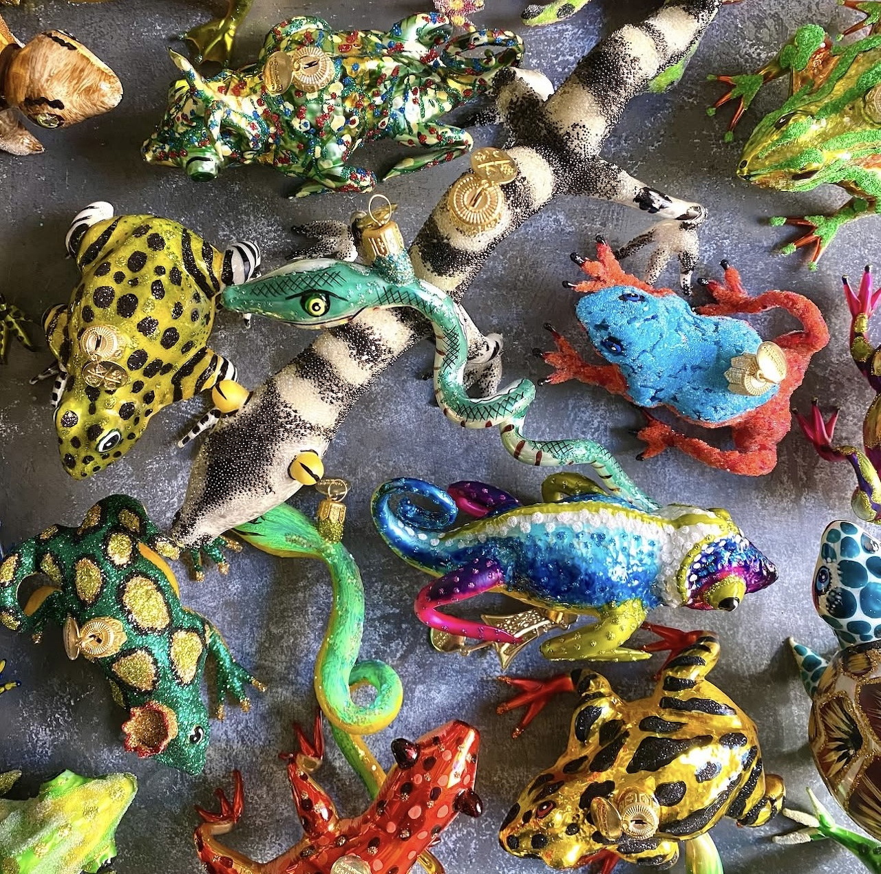 Colorful Animal Figurines