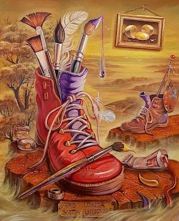 Artist's Shoe Still Life