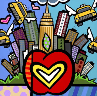 NYC Pop Art Skyline