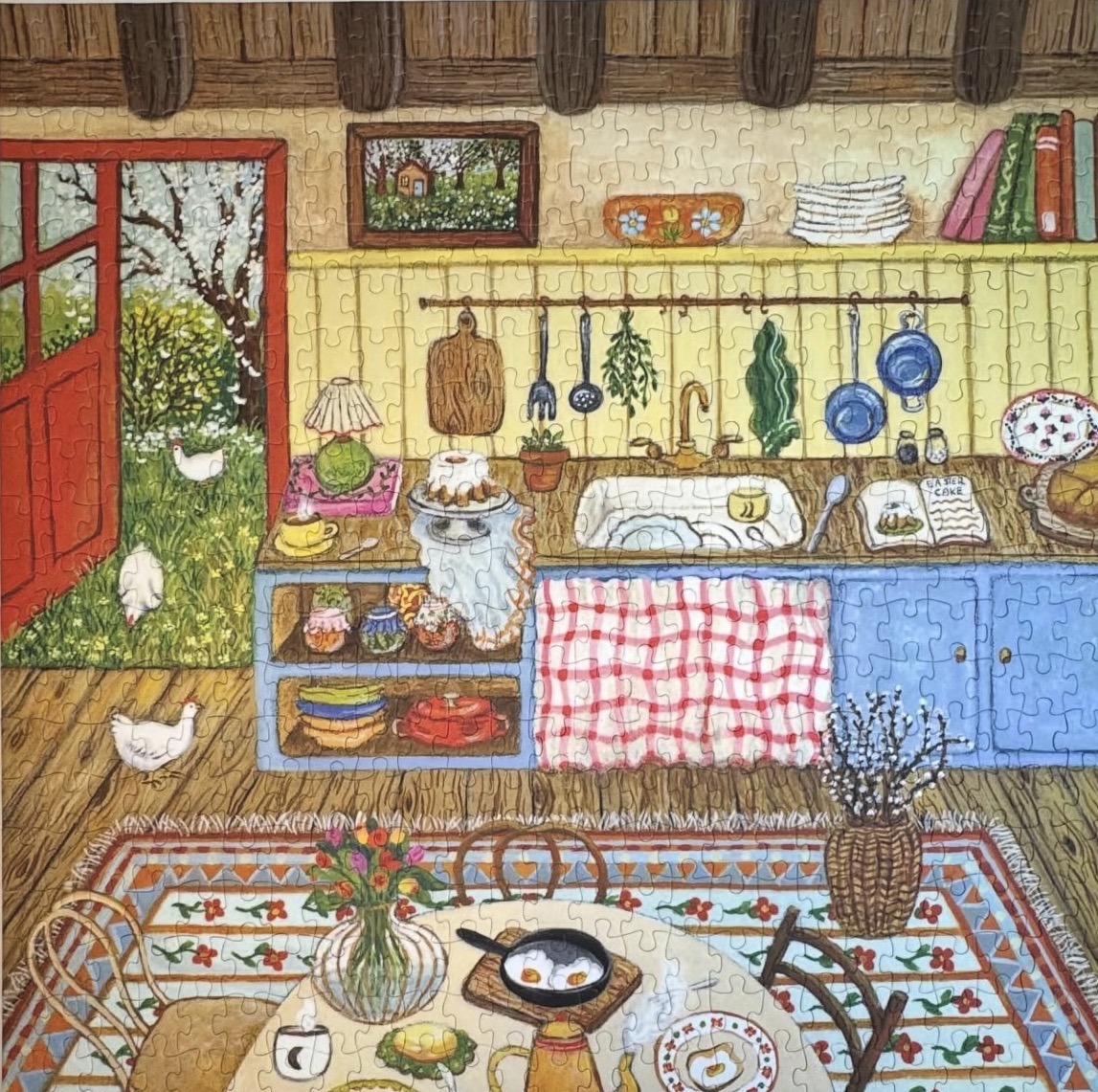Cozy Country Kitchen Interior