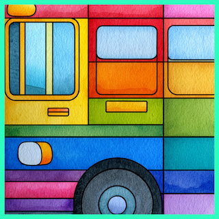 Rainbow Bus