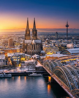Cologne Germany Skyline