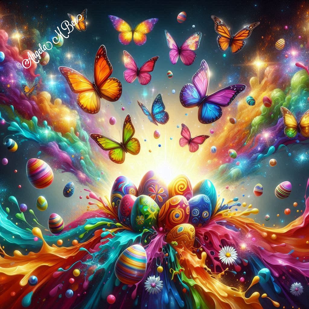 Colorful Easter Eggs