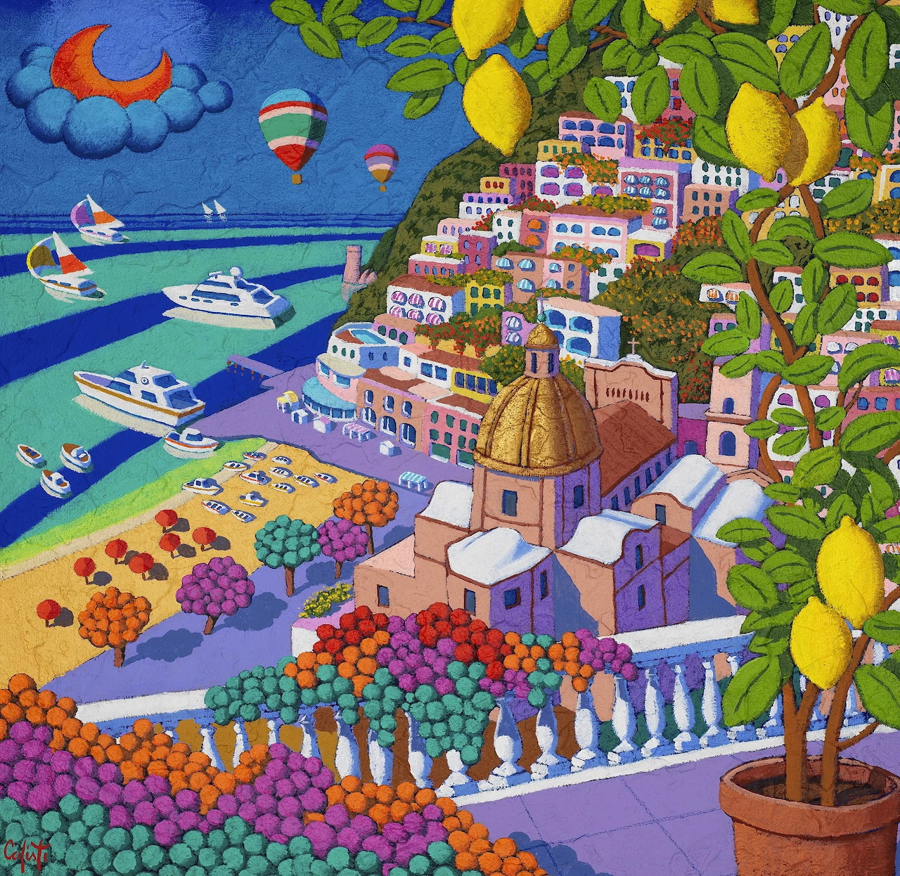 Positano Italy Coastal Village