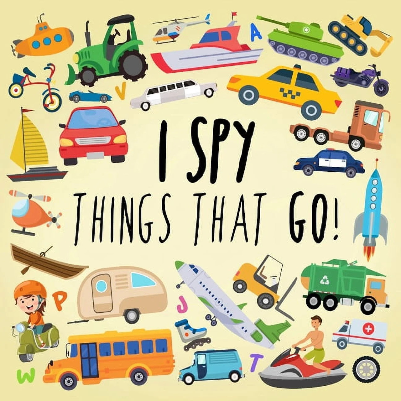 I Spy Things That Go
