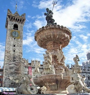Trento Neptune Fountain