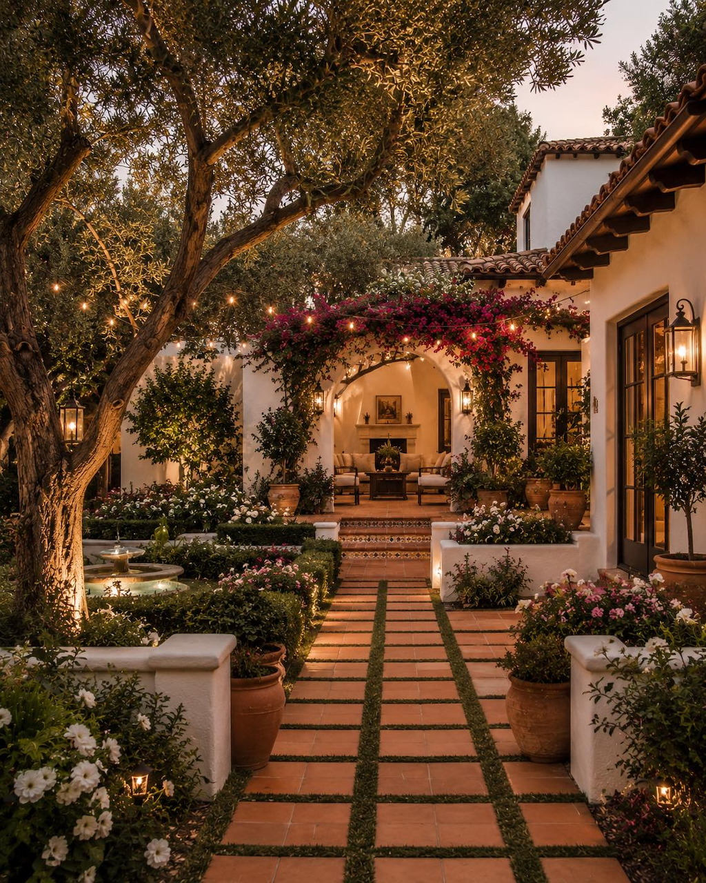 Spanish Colonial Garden Entrance