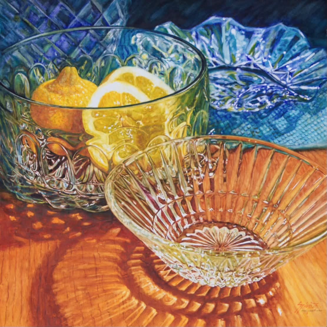 Crystal & Lemons by Frank Spino