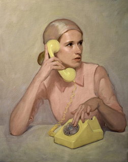 Woman with Telephone